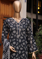 Monochrome By Schick Digital Printed Lawn 3 Piece Unstitched Suit SDH25MV12 AD-04